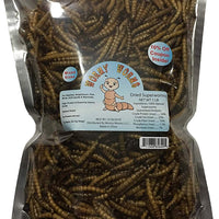 Dried superworms 1 Lb para los pollos Aves Reptiles peces tortugas Azúcar planeador erizo etc. - BESTMASCOTA.COM