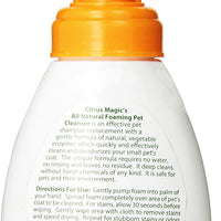 Limpiador de espuma para mascotas Citrus Magic, 8 onzas - BESTMASCOTA.COM