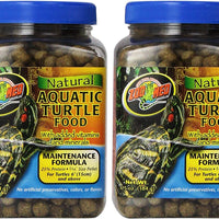 Zoo Med Laboratories 2 unidades de alimentos naturales para tortugas acuáticas, 17,3 ml por contenedor - BESTMASCOTA.COM