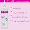 Pet MD otic Clean Limpiador de oídos para gatos y perros, guisante de olor, 8 onzas, fragancia de vainilla - BESTMASCOTA.COM