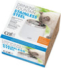 CATIT Fresh & transparente parte superior de acero inoxidable) potable de pluma estilográfica, 64 fl. oz. - BESTMASCOTA.COM