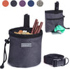 Vivaglory - Bolsa de regalo para perros con manos libres y cintura ajustable y dispensador de bolsas de residuos para perros, 2 maneras de llevar - BESTMASCOTA.COM