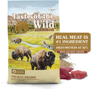 Comida seca para perros de Taste of the Wild High Prairie sin granos tostado Bisonte & Venison - BESTMASCOTA.COM