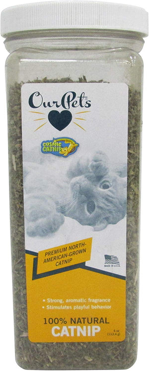 Our Pets Premium North-American Grown Catnip, 4 Ounces Each - BESTMASCOTA.COM