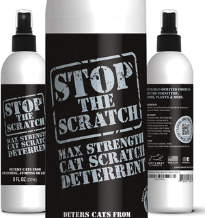 Emmy's Best Stop The Scratch Cat Deterrent Spray para Gatitos y Gatos - No tóxico - BESTMASCOTA.COM