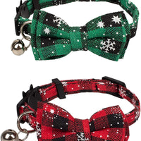 Gyapet Collar para gatos y mascotas Romper con timbre Bowtie Floral lazo desmontable ajustable de seguridad cachorro - BESTMASCOTA.COM