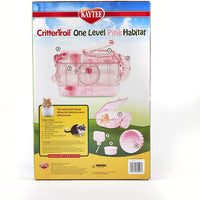 Super Pet Crittertrail Hábitat de un nivel, rosa, S, Rosado - BESTMASCOTA.COM