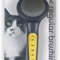 JW Pet Company GripSoft Cat Slicker Brush - BESTMASCOTA.COM