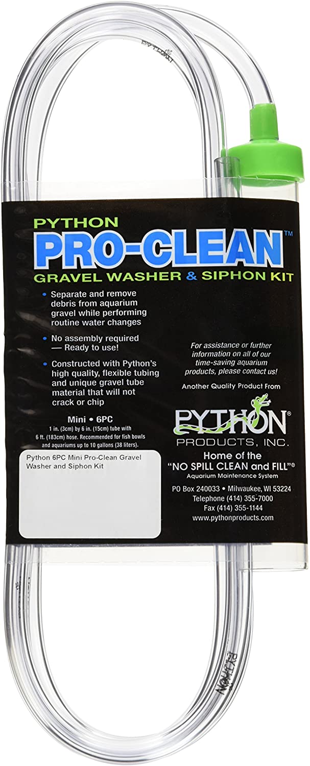 Python Pro Clean - Limpiador mediano (para tanques de hasta 20 galones) - BESTMASCOTA.COM