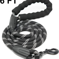 iYoShop - Correa para perro con asa acolchada cómoda y hebras altamente reflectantes para perros medianos y grandes - BESTMASCOTA.COM