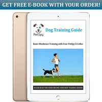 PetSpy Collar de choque Premium para entrenamiento de perros, con vibración, choque y pitido, recargable e impermeable, E-collar, El mejor entrenador a distancia - BESTMASCOTA.COM
