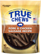 True Chews - Receta de salchichas de cerdo y pollo para perros - BESTMASCOTA.COM