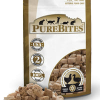 Bocadillos para gato PureBites pechuga de pollo e hígado de pato, 1.12 oz, tamaño de valor - BESTMASCOTA.COM