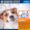 Alivio de la ansiedad del perro – Aceite natural relajante Spray para perros y gatos – Fabricado en Estados Unidos – Alivia el estrés, la ansiedad, ladridos – Funciona para visitas de veterinarios, viajes, tormentas y fuegos artificiales – Efecto de larga - BESTMASCOTA.COM