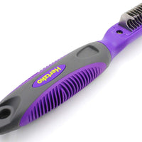 Removedor de marañas, por Hertzko. Apto para perros y gatos. Herramienta ideal para remover enredos, marañas, nudos o cabello muerto. - BESTMASCOTA.COM