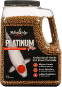 Blue Ridge Fish Food Pellets, Koi y Goldfish Platinum Fórmula profesional, flotante 3/16" Pellet, dieta equilibrada - BESTMASCOTA.COM