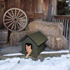 K&H Pet Products Casa para gatitos al aire libre, refugio aislado para gatos (calentado o sin calefacción) - BESTMASCOTA.COM