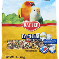 Kaytee Forti-Diet Pro Health Huevo - Comida para conura y amor, bolsa de 3 libras - BESTMASCOTA.COM