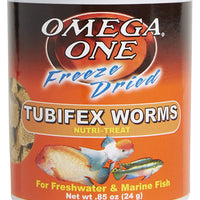 Omega One Freeze Dried Tubifex Worms - BESTMASCOTA.COM