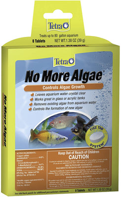 Tetra No More Algas Tabletas Controla las Algas en Acuarios - BESTMASCOTA.COM