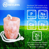 Nevlers 2 Pack All Natural Pure Himalayan Salt Licks for Animals - Great for Horses, Cows, Deer, and Other Livestock - Ropes Included - 4.5-6.5 lbs Each - BESTMASCOTA.COM