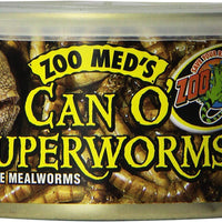 Zoo Med - Pack de 3 toallitas de café con diseño de Can O' SuperWorms, 1,2 onzas por lata - BESTMASCOTA.COM