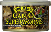 Zoo Med - Pack de 3 toallitas de café con diseño de Can O' SuperWorms, 1,2 onzas por lata - BESTMASCOTA.COM
