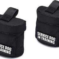 Chaleco de servicio para perro, bolsa para sillín con parches – Servicio para perro, apoyo emocional, servicio para perro en entrenamiento, no mascotas, en entrenamiento, mochila – Alforja de calidad para servicio de chaleco para perros - BESTMASCOTA.COM