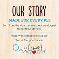 Kit dental premium para mascotas de Oxyfresh: el mejor tratamiento para el mal aliento para perros y gatos – Solución fácil y segura y eficaz – Tamaño de viaje – Pasta de dientes para mascotas sin sabor, cepillo de dedos para mascotas y spray dental para - BESTMASCOTA.COM