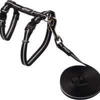 Rogz Catz Alley Pequeño de 3/8-Inch Cat reflectante plomo y ajustable Arnés Combinación - BESTMASCOTA.COM