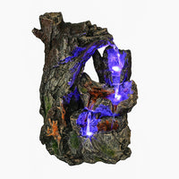 Zoo Med 26375 Repti Rapids LED cascada estilo de madera, Medium - BESTMASCOTA.COM