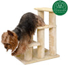 Furhaven escaleras para mascotas, patas estables, muebles de varios pasos para mascotas, rampa de ayuda para perros y gatos, disponible en varios colores y tamaños - BESTMASCOTA.COM