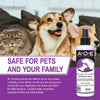 Spray eliminador de olores de animales de A.O.E, limpiador y desodorizante para mascotas y orina para uso directo en perros y gatos - BESTMASCOTA.COM