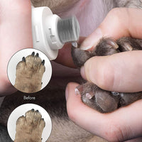 Petlibro - Molinillo de uñas para perro, profesional, 2 velocidades, eléctrico y 3 puertos, recargable, silencioso, para mascotas, sin dolor, para cuidado de las patas y alisado seguro para perros y gatos pequeños y medianos y grandes - BESTMASCOTA.COM