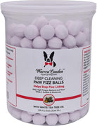 Warren London Paw Fizz Tabletas y pelotas de limpieza profunda para perros, ayuda a dejar de lamer las patas - BESTMASCOTA.COM