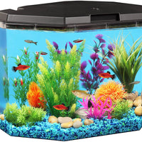 KollerCraft, juego para acuario de 6.5 galones con filtro interior e iluminación LED - BESTMASCOTA.COM