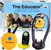 Paquete de 2 artículos – E-Collar – ET-400 – 3/4 millas recargable a distancia impermeable entrenador educador – estático, vibración y sonido estimulación collar con PetsTEK perro entrenamiento Clicker - BESTMASCOTA.COM