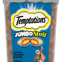 TEMPTATIONS Jumbo Stuff Crunchy and Soft Cat Treats, 14 oz. - BESTMASCOTA.COM