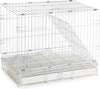 Jaula DE viaje para pájaros, 1305 blanco, 20 pulgadas por 12 1/2 pulgadas por 15 1/2 pulgadas de Prevue Hendryx - BESTMASCOTA.COM