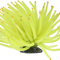 GloFish Anemona - Adorno de acuario amarillo - BESTMASCOTA.COM