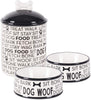 Bone Dry DII Ceramic Pet Food & Water Sets, Perfect Feeding and Treat Storage Supplies for Dogs and Cats - BESTMASCOTA.COM