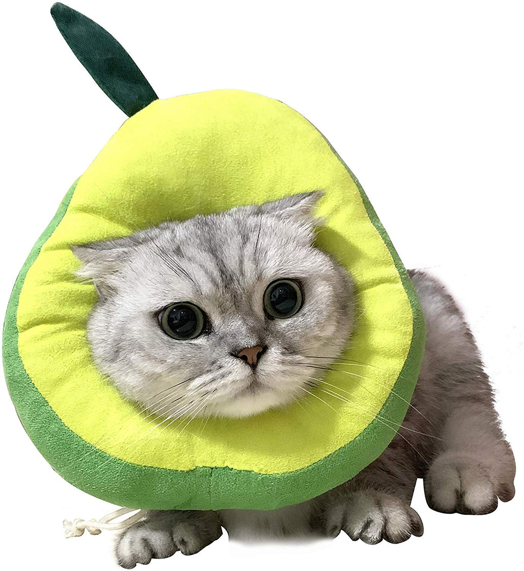 USAMS Collar ajustable para recuperación de gatos, lindo cono de cuello después de la cirugía, curación de heridas, recuperación de cirugía cono Elizabethan collares, borde suave para gatitos y gatos (1 paquete) - BESTMASCOTA.COM
