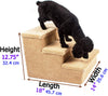 Penn-Plax 3 Paso de moqueta mascota escaleras tanto para gatos y perros, 150 Lb 12.75," Gris - BESTMASCOTA.COM