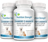 Arándano D-Mannose antioxidante, fuerza de apoyo para perros y gatos, previene y elimina Uti urinarias, Nutrición, 150 Tabletas Masticables - BESTMASCOTA.COM