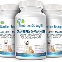 Arándano D-Mannose antioxidante, fuerza de apoyo para perros y gatos, previene y elimina Uti urinarias, Nutrición, 150 Tabletas Masticables - BESTMASCOTA.COM