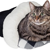 ASPCA Cozy Slipper Cave Cama para mascotas - BESTMASCOTA.COM