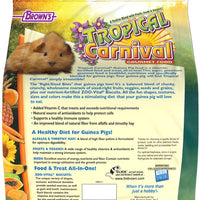 F.M. Brown's Tropical Carnival Gourmet Comida para cobayas con pellets de Alfalfa y Timothy - Dieta diaria con vitamina y nutrientes - BESTMASCOTA.COM