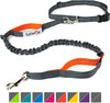 Tuff Mutt, Correa para perros, manos libres, para correr, caminar, senderismo, correa con mango doble durable, costura reflectante, 4 pies de largo, cinto ajustable en la cintura (hasta 42 pulgadas de cintura) - BESTMASCOTA.COM
