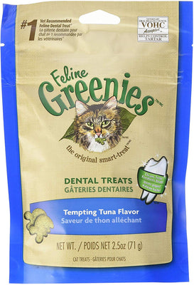 Feline GREENIES Natural Dental Care Cat Treats 2.5 oz - BESTMASCOTA.COM