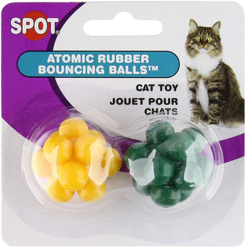 Atomic Bouncing Ball Cat Juguete 2pcs - BESTMASCOTA.COM